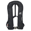 Redningsvest, automatisk, Pilot 2 m/harness, Sort